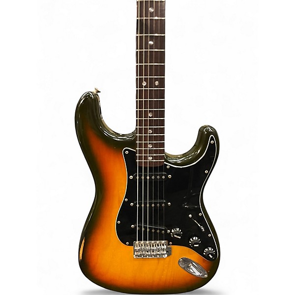 Vintage 1979 Fender STRATOCASTER 3 Color Sunburst Solid Body Electric Guitar