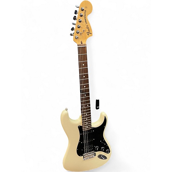 Used 2014 Fender LTD Edition American Special Stratocaster HSS 60th Anniversa Olympic White Solid Body Electric Guitar