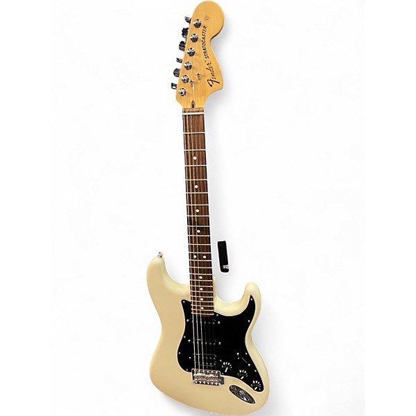 Used 2014 Fender LTD Edition American Special Stratocaster HSS 60th Anniversa Olympic White Solid Body Electric Guitar