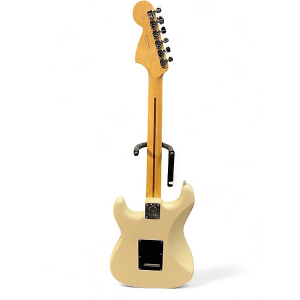 Used 2014 Fender LTD Edition American Special Stratocaster HSS 60th Anniversa Olympic White Solid Body Electric Guitar
