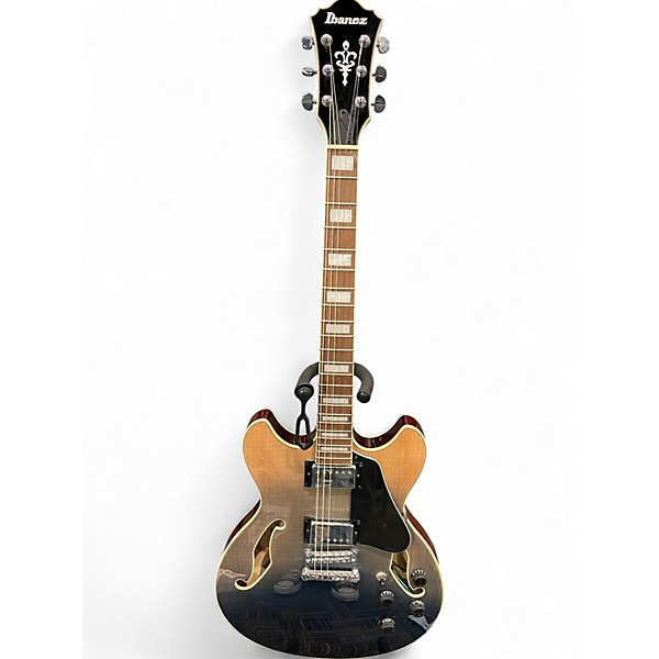 Used Ibanez Artcore AS73FM Indigo Fade Hollow Body Electric Guitar