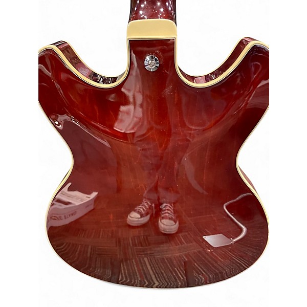 Used Ibanez Artcore AS73FM Indigo Fade Hollow Body Electric Guitar