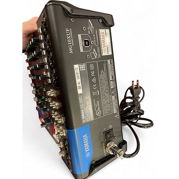 Used Yamaha MG10XU 10 Channel Mixer with Effects Unpowered Mixer