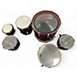 Used Gretsch Drums 6 Piece Renown Red to Black Fade Drum Kit