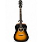 Used Epiphone DR100 Vintage Sunburst Acoustic Guitar thumbnail