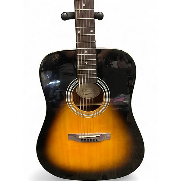 Used Epiphone DR100 Vintage Sunburst Acoustic Guitar