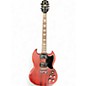 Used Epiphone G400 Cherry Solid Body Electric Guitar thumbnail
