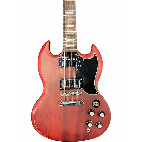 Used Epiphone G400 Cherry Solid Body Electric Guitar