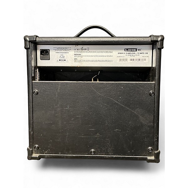 Used 2010s Line 6 Spider IV 15W 1X8 Guitar Combo Amp