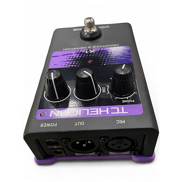 Used Tc Helicon MEGAPHONE AND DISTORTION Effect Pedal