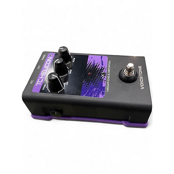 Used Tc Helicon MEGAPHONE AND DISTORTION Effect Pedal