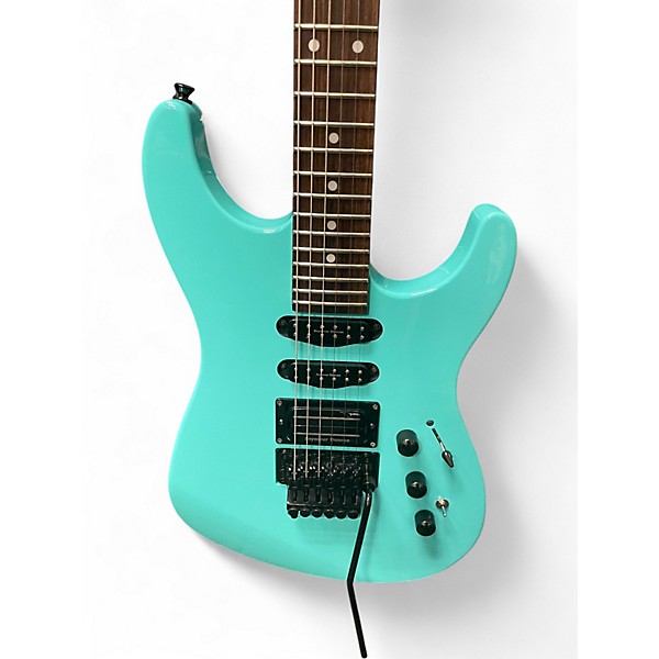 Used Fender HM Heavy Metal Stratocaster Ice Blue Solid Body Electric Guitar