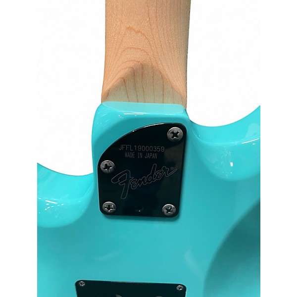 Used Fender HM Heavy Metal Stratocaster Ice Blue Solid Body Electric Guitar