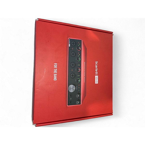 Used Focusrite Scarlett 18i8 Audio Interface