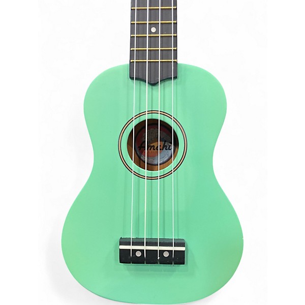 Used Amahi CONCERT UKULELE Green Ukulele