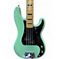 Used Squier Classic Vibe 1970S Precision Bass Surf Green Electric Bass Guitar thumbnail