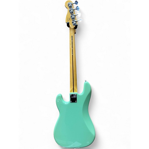 Used Squier Classic Vibe 1970S Precision Bass Surf Green Electric Bass Guitar