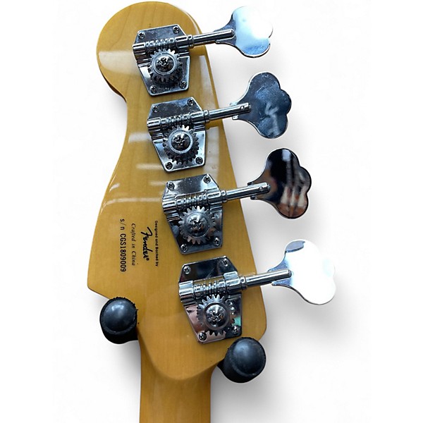 Used Squier Classic Vibe 1970S Precision Bass Surf Green Electric Bass Guitar