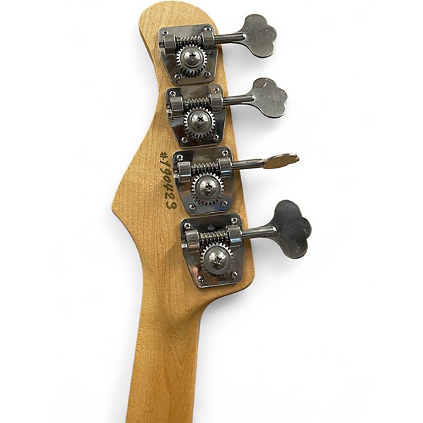 Used Crews Maniac Sound Black Electric Bass Guitar