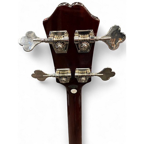 Used Epiphone Jack Casady Signature Candy Apple Red Electric Bass Guitar