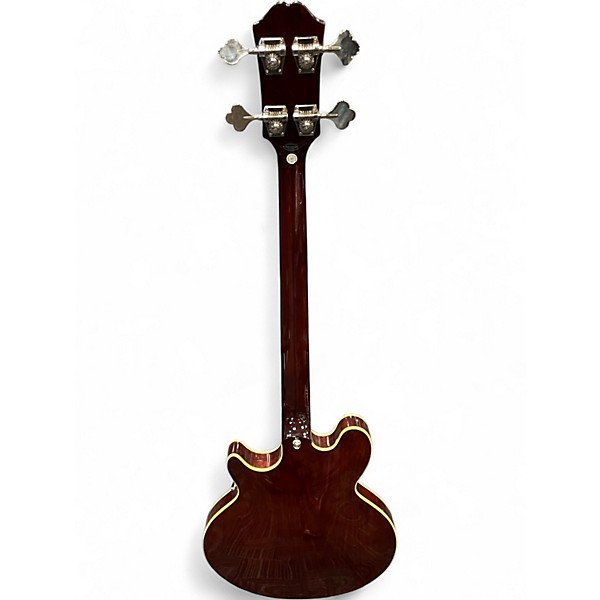 Used Epiphone Jack Casady Signature Candy Apple Red Electric Bass Guitar