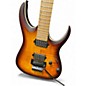 Used Ibanez RGAR42MFMT DRAGON EYE BURST FLAT Solid Body Electric Guitar