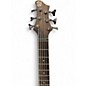 Used Ibanez BTB606 Transparent Gray Flat Electric Bass Guitar