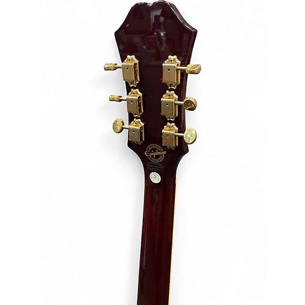 Used Epiphone Riviera P93 Wine Red Hollow Body Electric Guitar