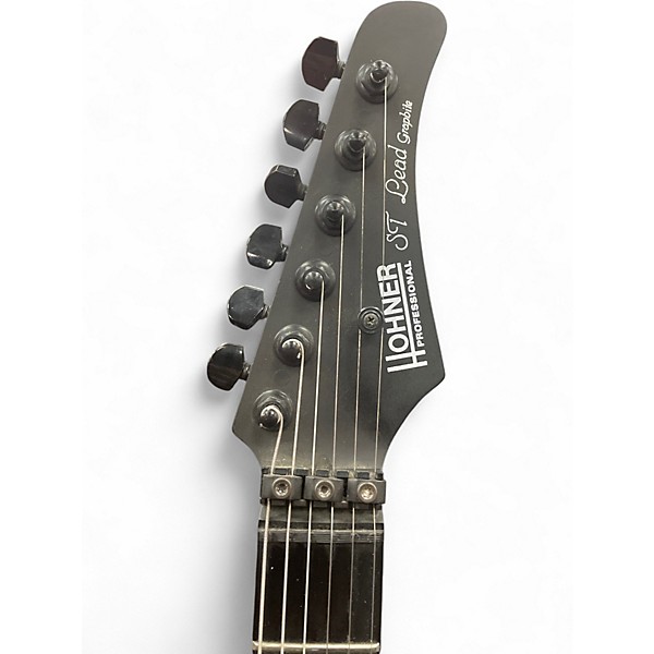 Used Hohner ST LEAD GRAPBITE Cream Solid Body Electric Guitar