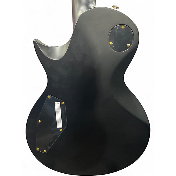 Used ESP EC1000 Black and Gold Solid Body Electric Guitar