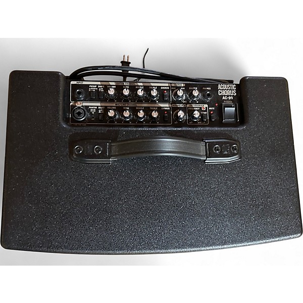 Used Roland AC90 90W 2X8 Stereo Acoustic Guitar Combo Amp