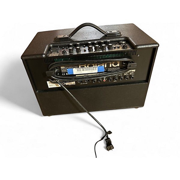 Used Roland AC90 90W 2X8 Stereo Acoustic Guitar Combo Amp