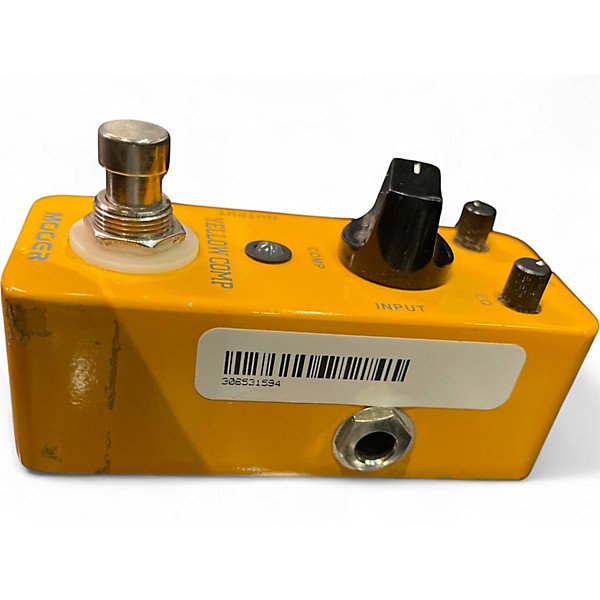 Used Mooer YELLOW COMP Effect Pedal