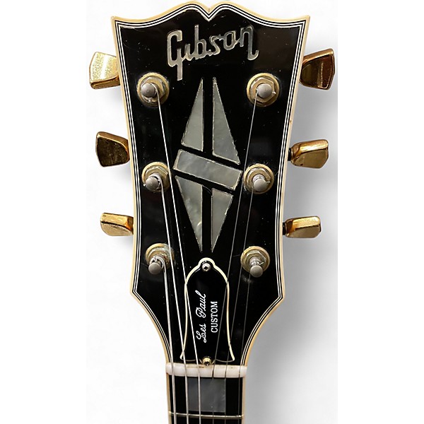 Vintage 1977 Gibson Les Paul Custom Cherry Burst Solid Body Electric Guitar