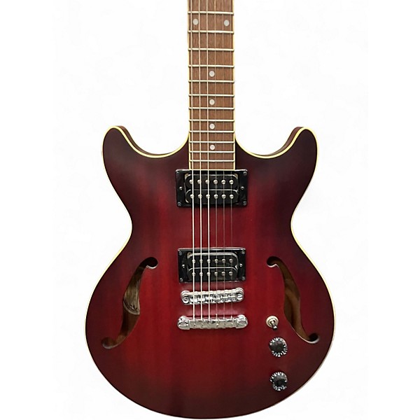 Used Ibanez AM53-SRF 5B-05 Midnight Wine Hollow Body Electric Guitar