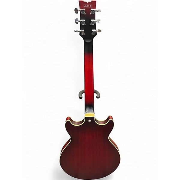 Used Ibanez AM53-SRF 5B-05 Midnight Wine Hollow Body Electric Guitar