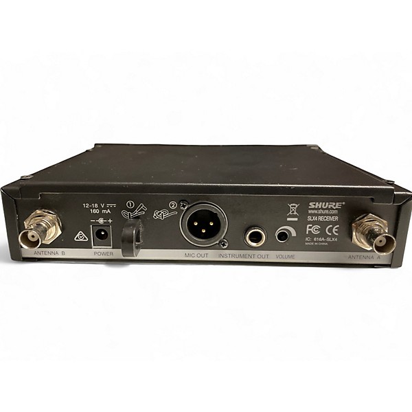 Used Shure SLX4 Handheld Wireless System