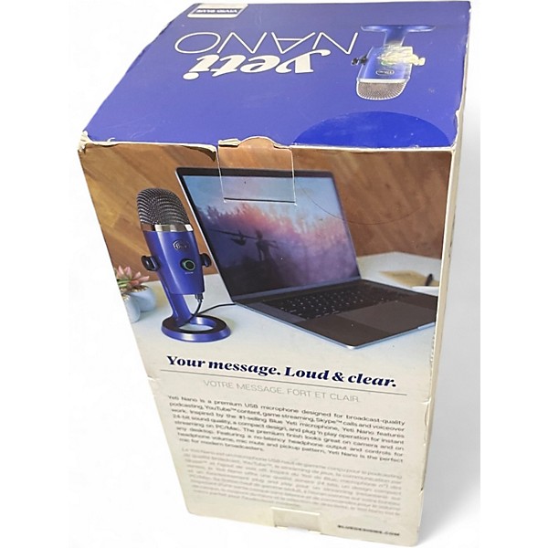 Used Blue Yeti Nano USB Microphone