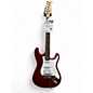 Used Donner Standard Series Stratocaster Red Solid Body Electric Guitar thumbnail