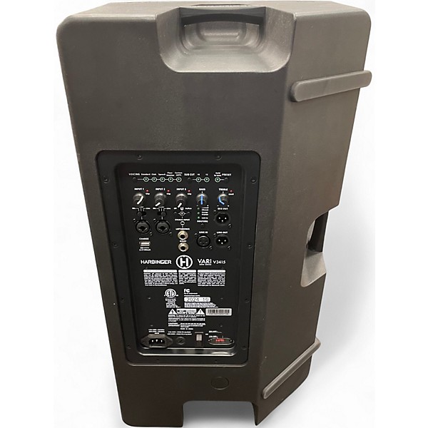 Used Harbinger vari 3415 Powered Speaker
