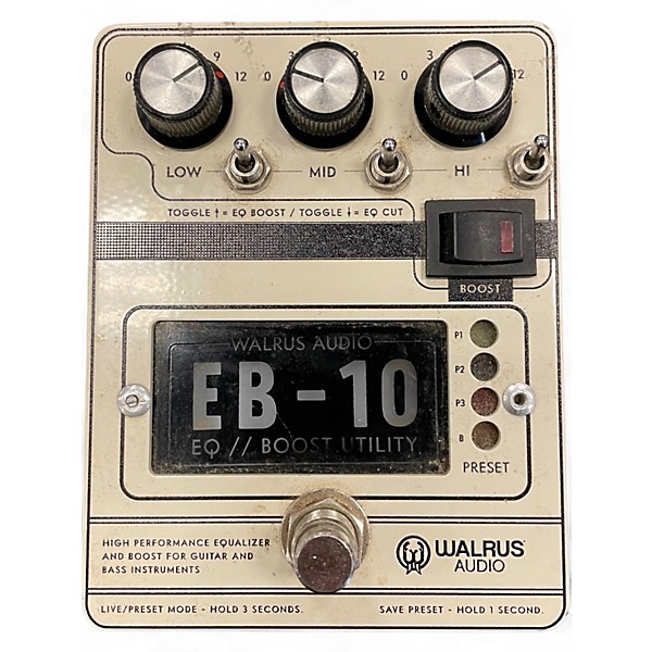 Used Walrus Audio EB-10 Effect Pedal