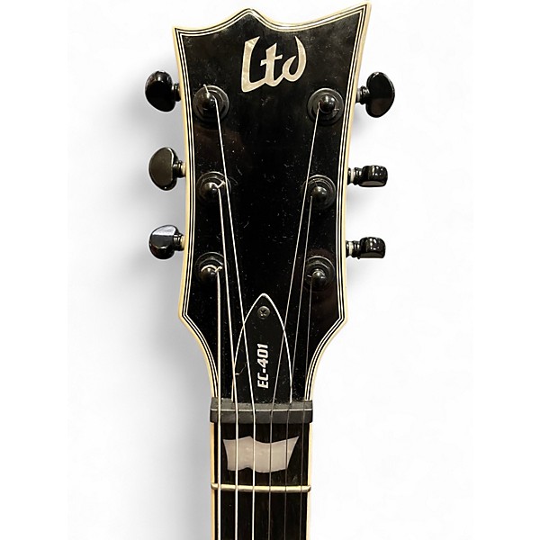 Used ESP LTD EC401 Black Solid Body Electric Guitar