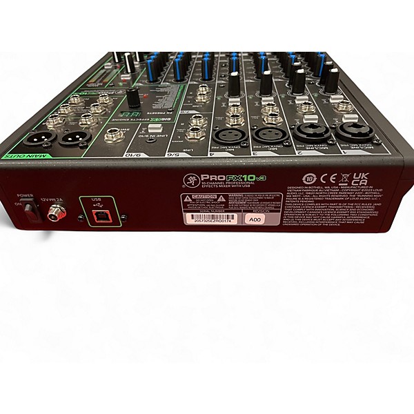 Used Mackie PROFX10v3 Unpowered Mixer