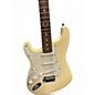 Used Fender American Standard Stratocaster Left Handed WHITE Electric Guitar