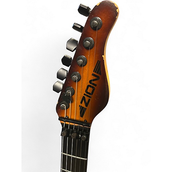 Used Zion CLASSIC FR HSS AMBER Solid Body Electric Guitar