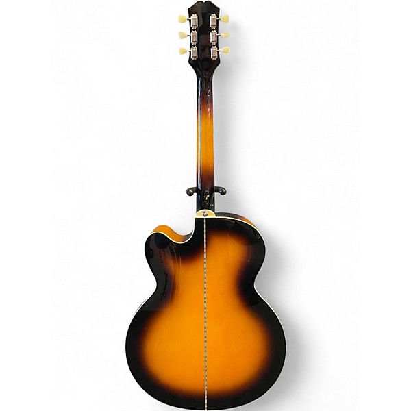 Used 2025 Epiphone J-200 Studio Vintage Sunburst Acoustic Electric Guitar