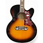 Used 2025 Epiphone J-200 Studio Vintage Sunburst Acoustic Electric Guitar