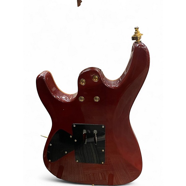 Used Harley Benton MAX Fusion Signature Green Burst Solid Body Electric Guitar