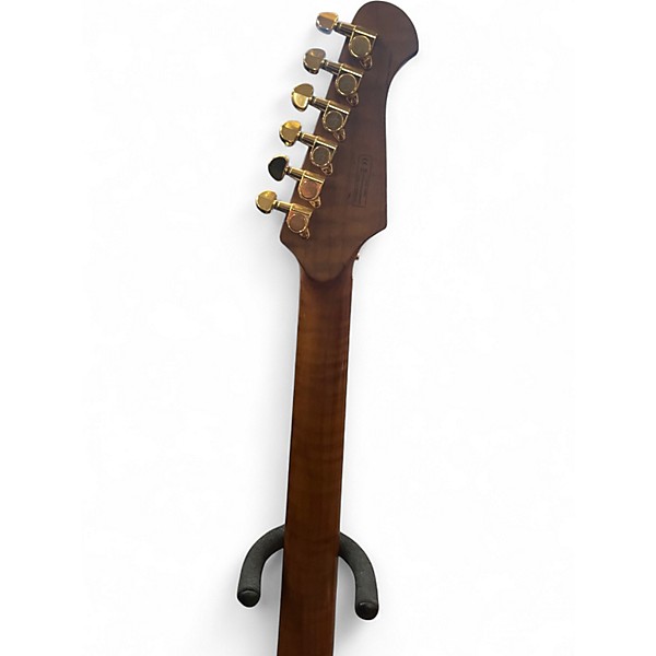 Used Harley Benton MAX Fusion Signature Green Burst Solid Body Electric Guitar