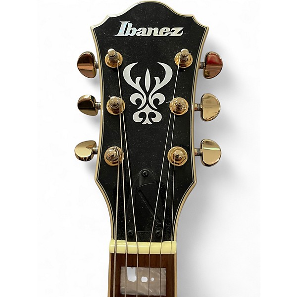 Used Ibanez AS73G-PBM-5B-04 Metallic Blue Acoustic Electric Guitar